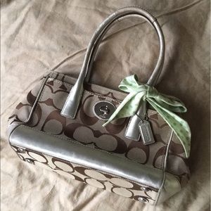 COACH Signature Canvas Bag